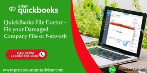 QuickBooks File Doctor – Fix your Damaged Company File or Network - Featured Image