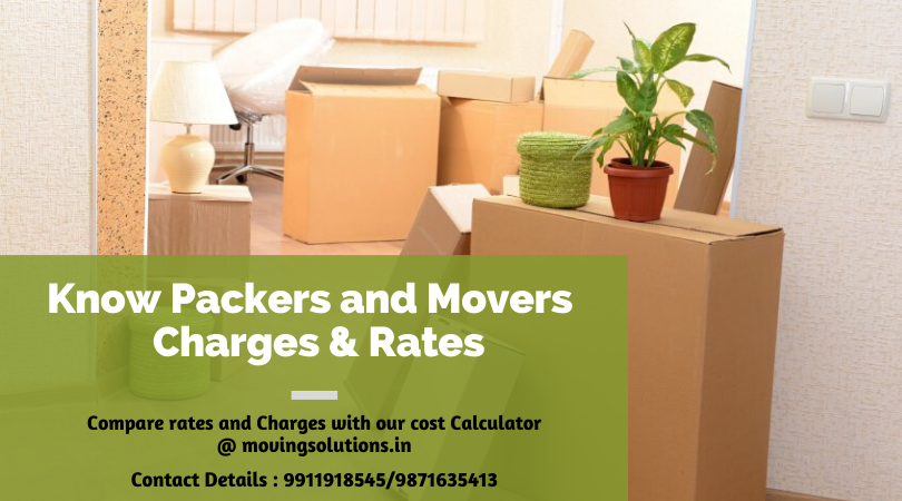 Packers & Movers Charges