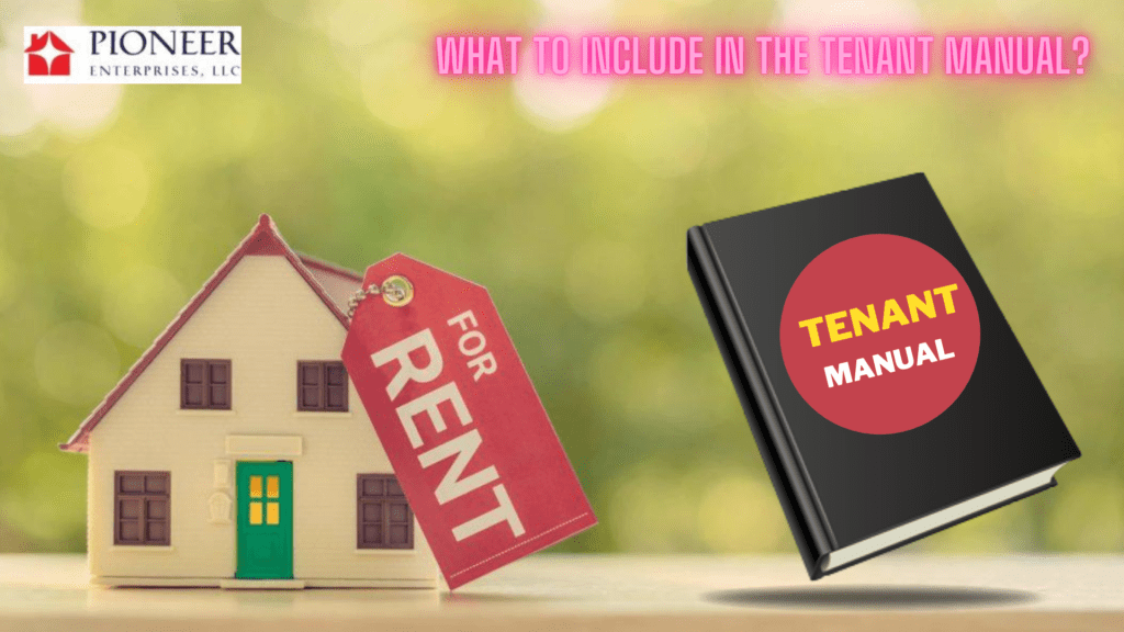 What to include in the tenant manual?