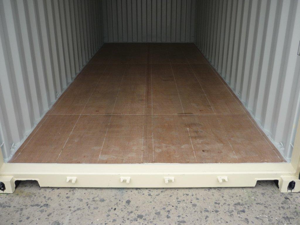 construction of shipping container floor