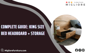 Complete guide: king size bed headboard + storage