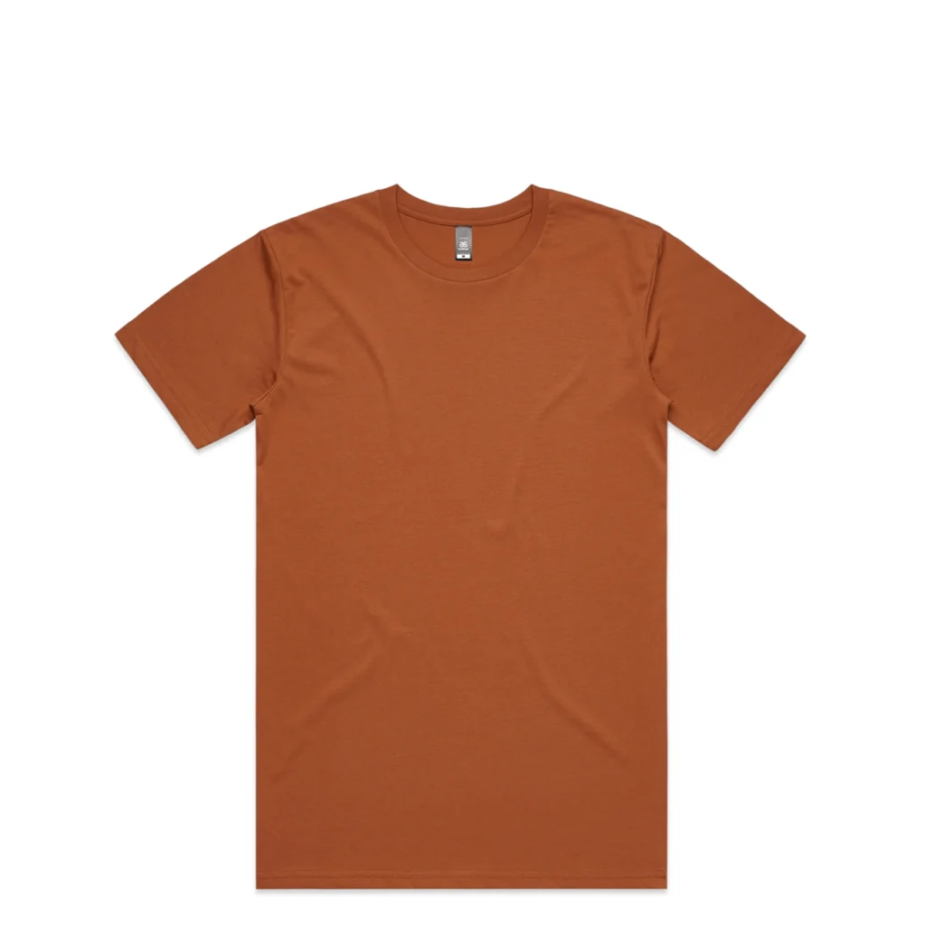 Orange T-Shirt - Athletic Heather Color