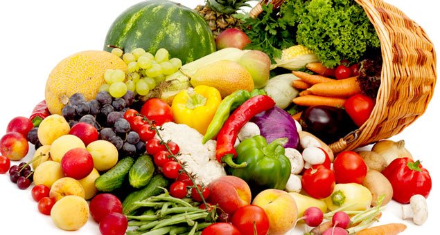 Fruits and vegetables are good for people's health