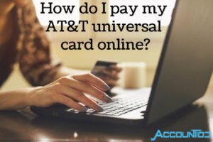 How do I pay my AT&T universal card online?