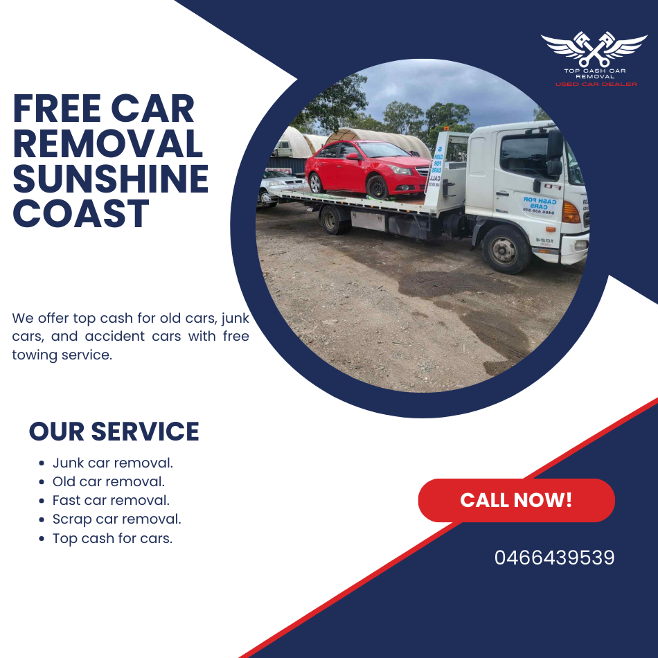 Free Car Removal Sunshine Coast