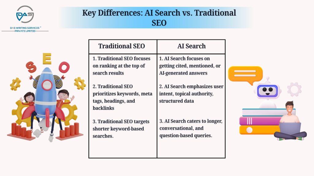 AI Search vs. Traditional SEO