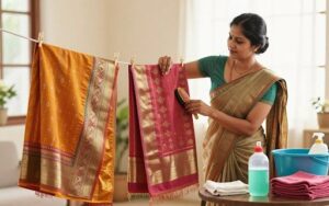 How Dry Clean Saree at Home