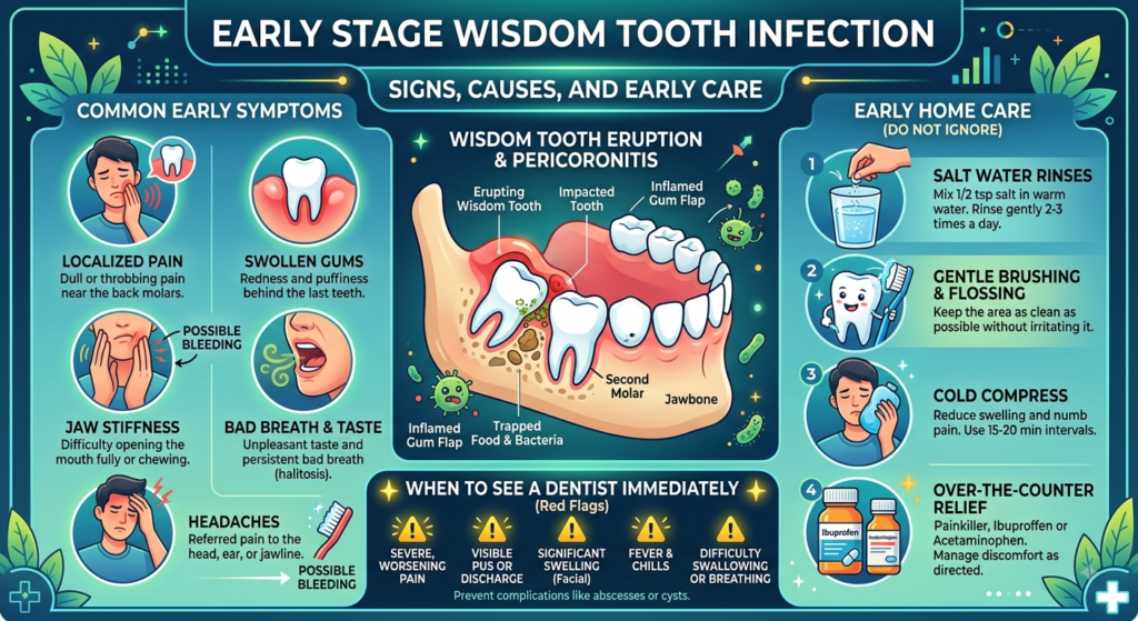 wisdom tooth infection