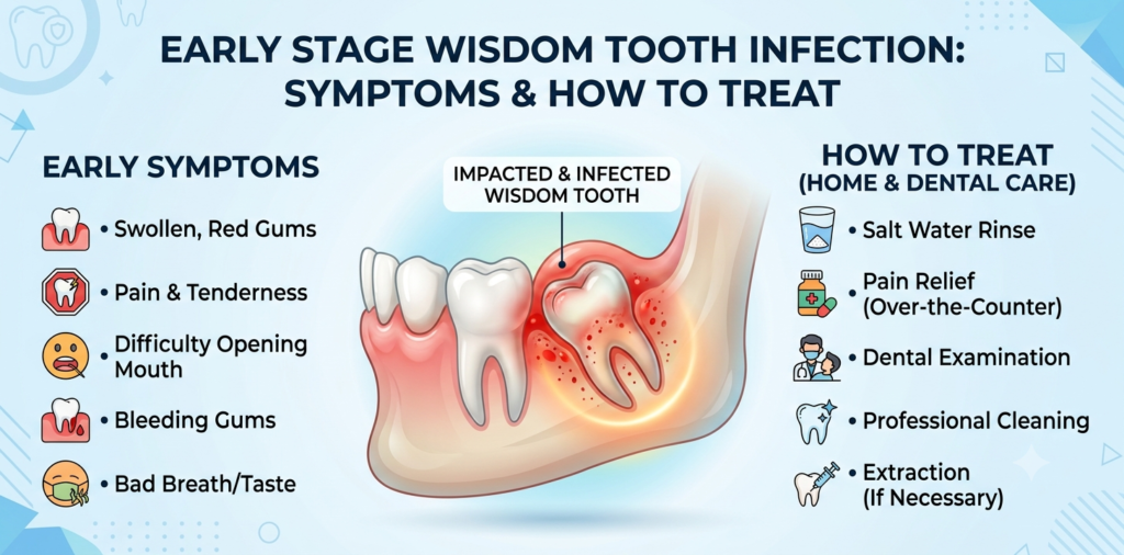 wisdom tooth infection